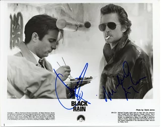 Black Rain autograph
