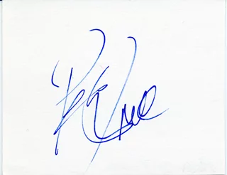 Peter O'Toole autograph