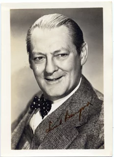 Lionel Barrymore autograph