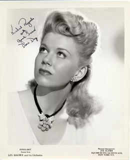 Doris Day autograph