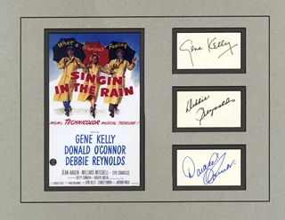 Singin in the Rain autograph