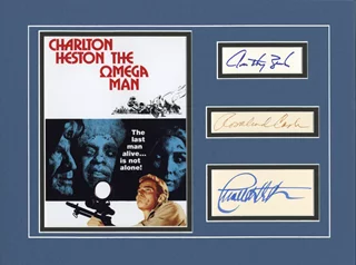 The Omega Man autograph