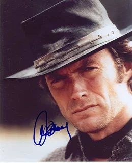 Clint Eastwood autograph