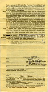 Johnny Mercer autograph