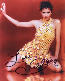 Halle Berry autograph