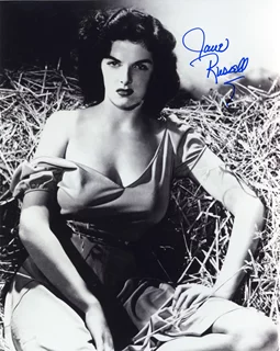 Jane Russell autograph