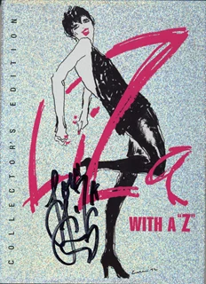 Liza Minnelli autograph