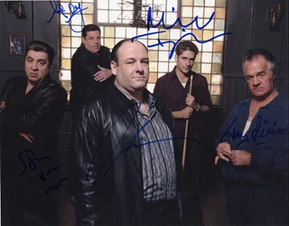 The Sopranos autograph