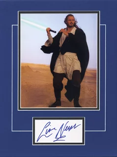 Liam Neeson autograph