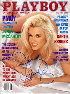 Jenny McCarthy autograph