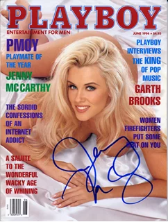 Jenny McCarthy autograph