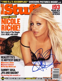 Nicole Richie autograph