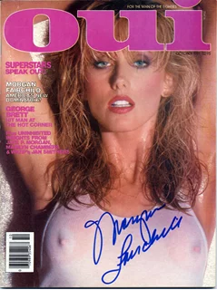 Morgan Fairchild autograph