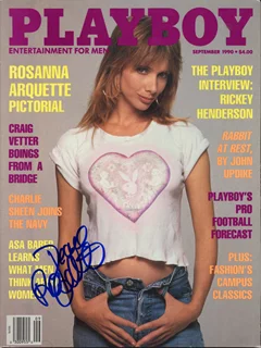 Rosanna Arquette autograph
