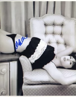 Monica Bellucci autograph