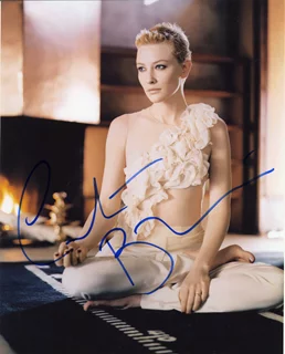 Cate Blanchett autograph