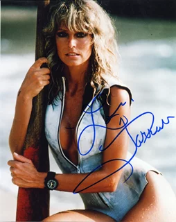 Farrah Fawcett autograph