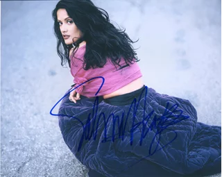 Salma Hayek autograph