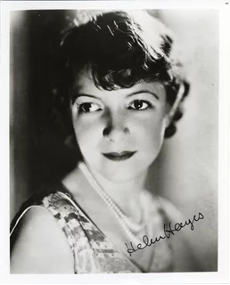 Helen Hayes autograph