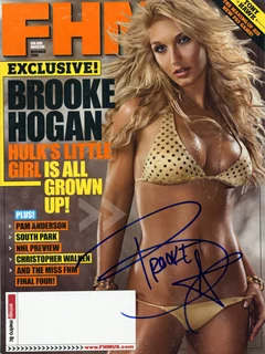 Brooke Hogan autograph