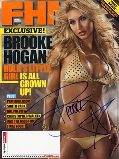 Brooke Hogan autograph