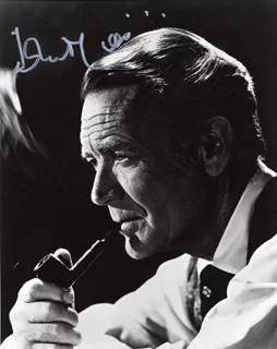 John Mills autograph