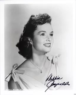 Debbie Reynolds autograph