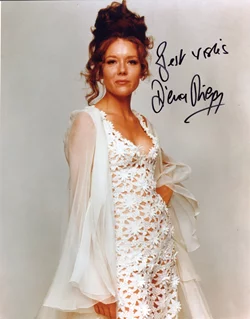 Diana Rigg autograph