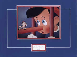 Pinocchio autograph