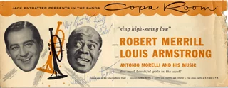 Louis Armstrong autograph