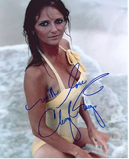 Cheryl Tiegs autograph