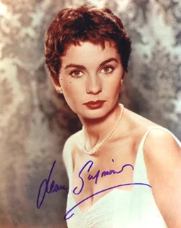 Jean Simmons autograph