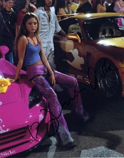 Devon Aoki autograph