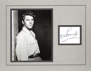 Burt Lancaster autograph
