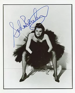 Sandra Bernhard autograph
