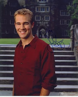James Van Der Beek autograph
