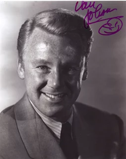 Van Johnson autograph