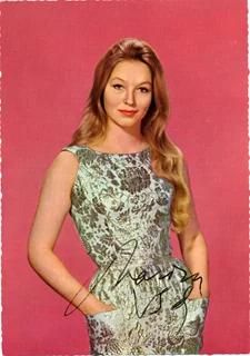 Marina Vlady autograph