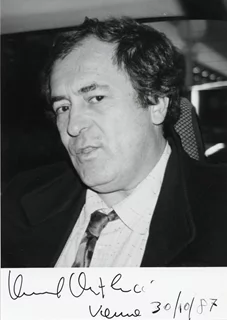 Bernardo Bertolucci autograph