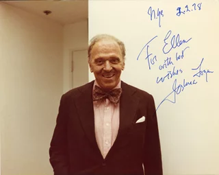 Joshua Logan autograph