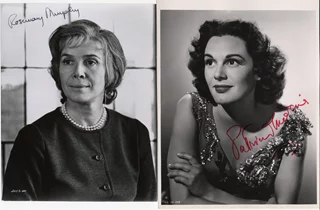 Rosemary Murphy & Patricia Medina autograph