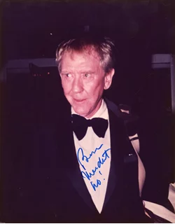 Burgess Meredith autograph