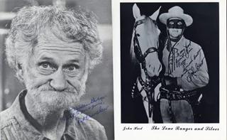 Pat Crenshaw & John Hart autograph