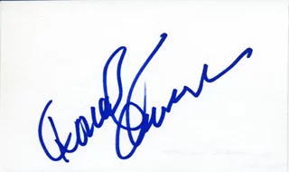 Donald O'Connor autograph