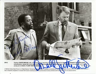 A Dry White Season autograph