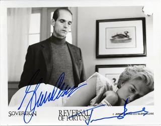 Reversal Of Fortune autograph