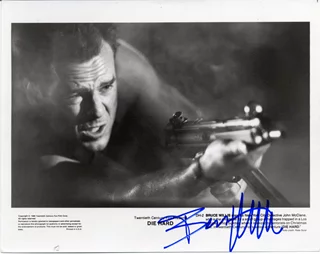 Bruce Willis autograph