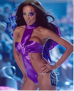 Selita Ebanks autograph