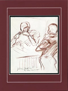 John Groth autograph