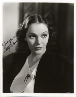 Sally Blane autograph